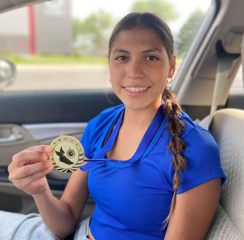 Highmore-Harroldâ€™s Autumn Fallis qualifies for USATF National Junior Olympic Track & Field Championships